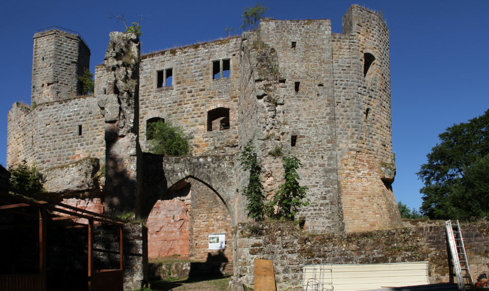 Gräfenstein Castle, Merzalben, Germany, Germany